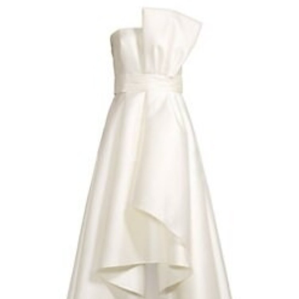 Sachin & Babi  Tara Gathered High-Low Gown